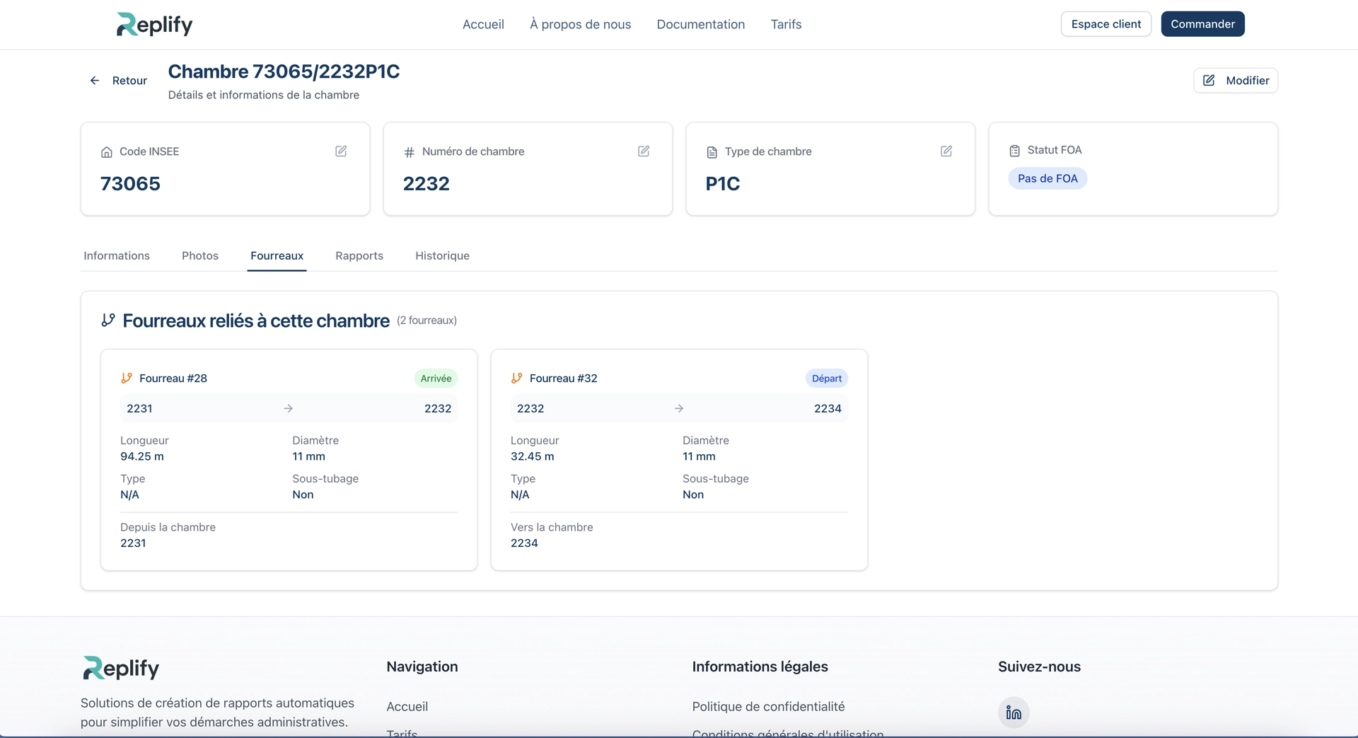 Capture d'écran - Fourreaux
